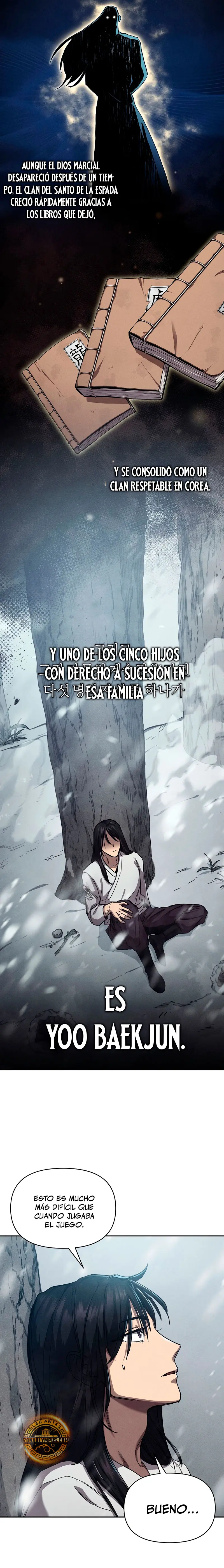 Me convertí en el sucesor del dios marcial capítulo 2, página 10