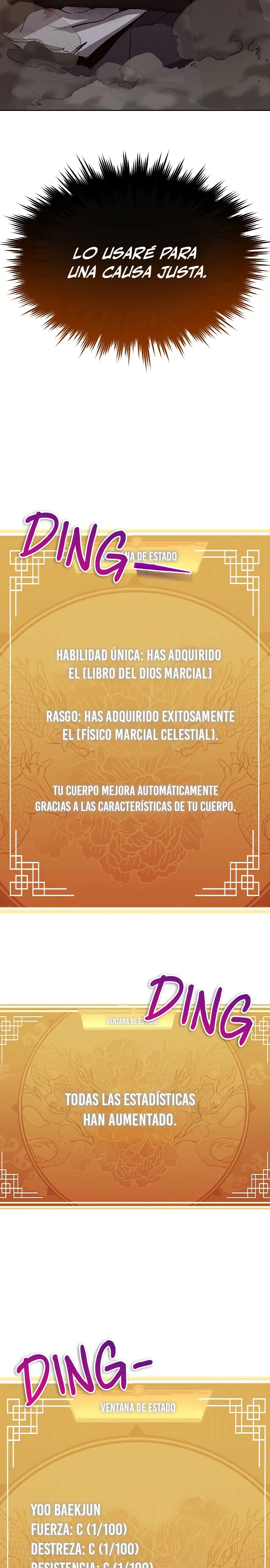 Me convertí en el sucesor del dios marcial capítulo 4, página 11