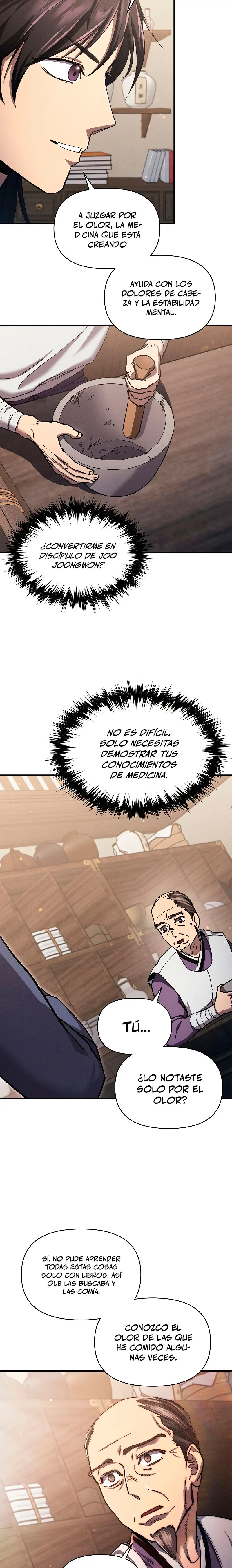 Me convertí en el sucesor del dios marcial capítulo 6, página 8