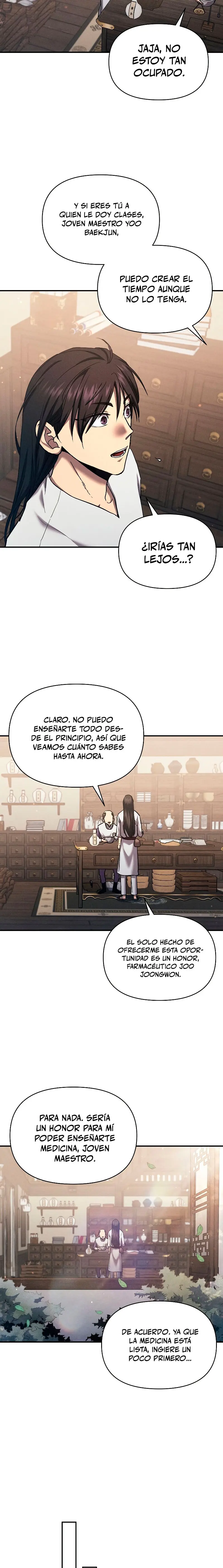 Me convertí en el sucesor del dios marcial capítulo 6, página 13