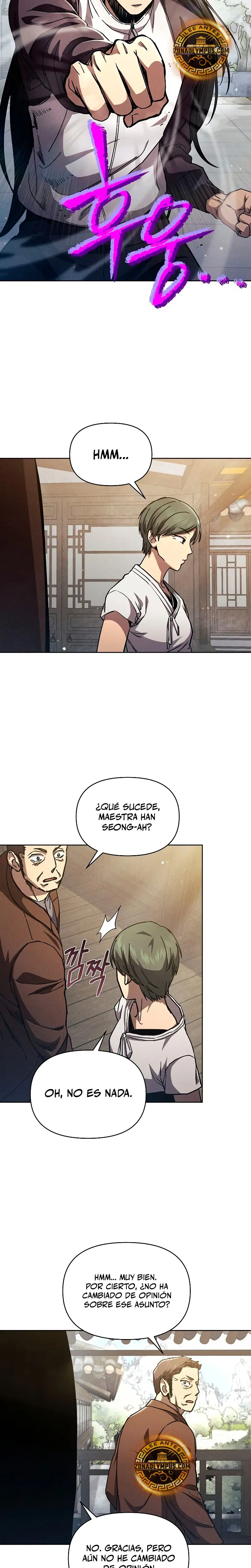 Me convertí en el sucesor del dios marcial capítulo 10, página 9