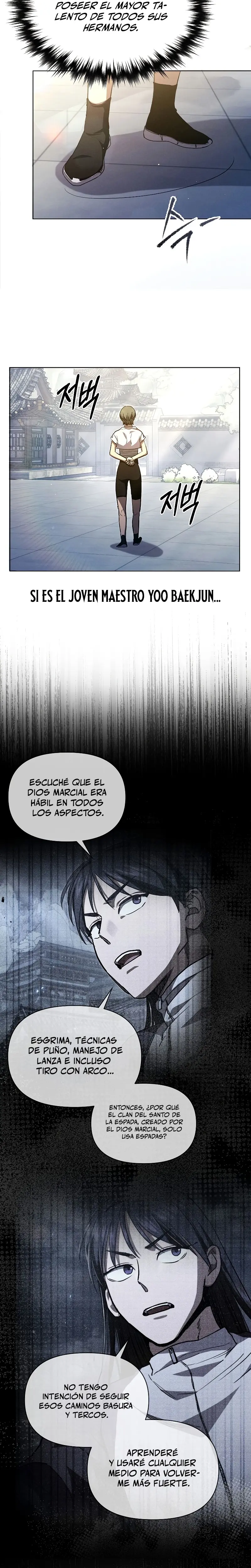 Me convertí en el sucesor del dios marcial capítulo 11, página 10