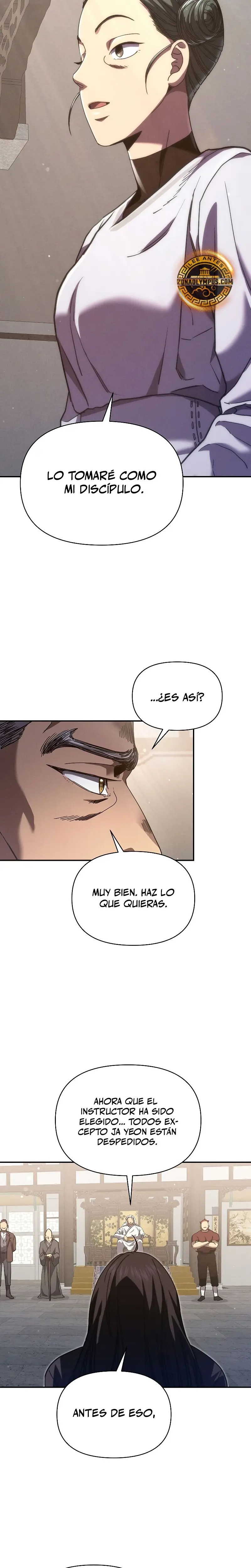 Me convertí en el sucesor del dios marcial capítulo 14, página 11