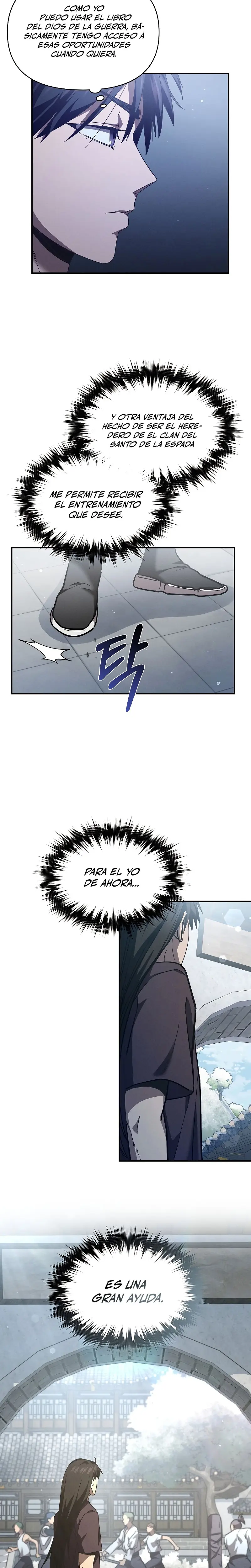 Me convertí en el sucesor del dios marcial capítulo 15, página 12
