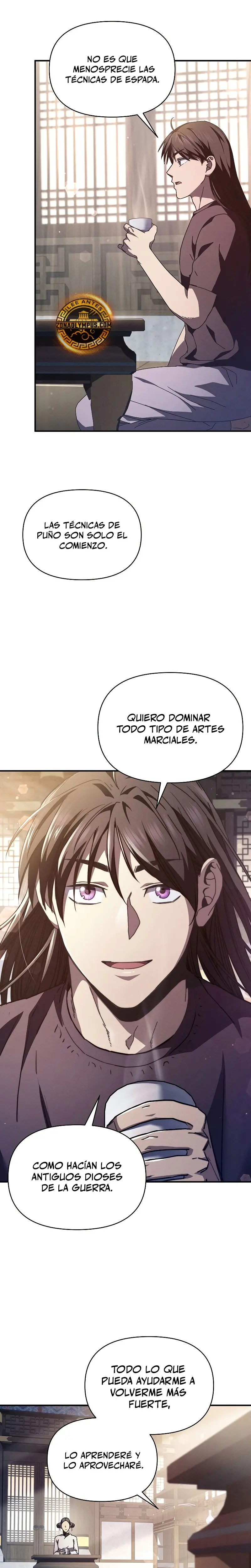 Me convertí en el sucesor del dios marcial capítulo 15, página 18
