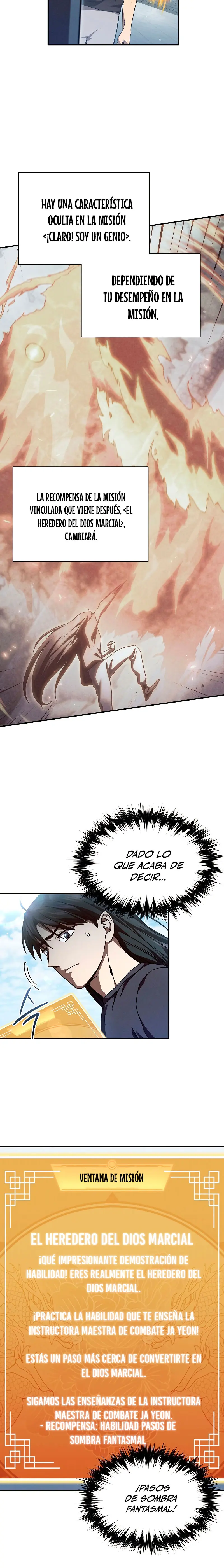 Me convertí en el sucesor del dios marcial capítulo 17, página 8