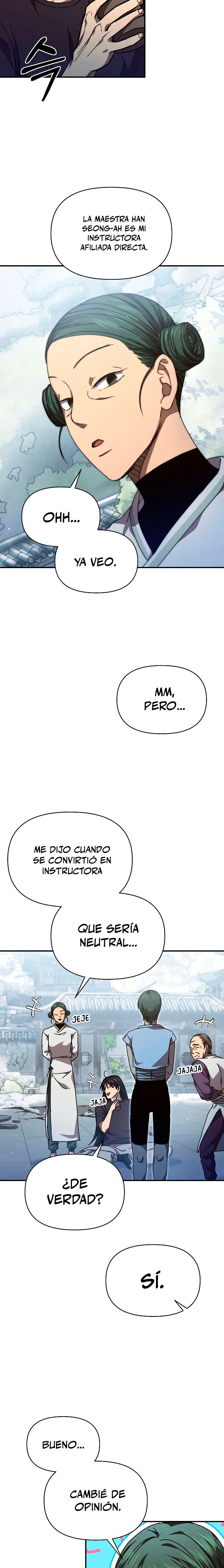 Me convertí en el sucesor del dios marcial capítulo 17, página 14
