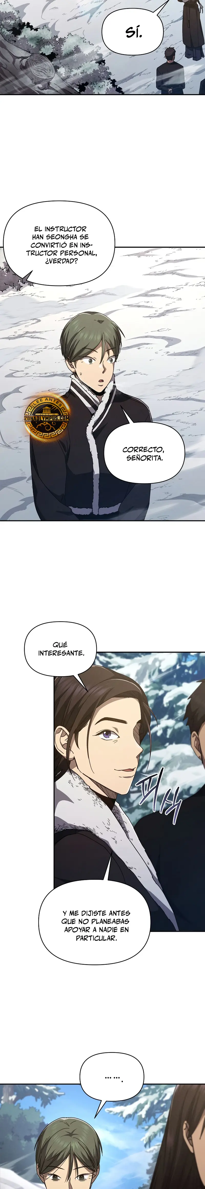 Me convertí en el sucesor del dios marcial capítulo 22, página 21