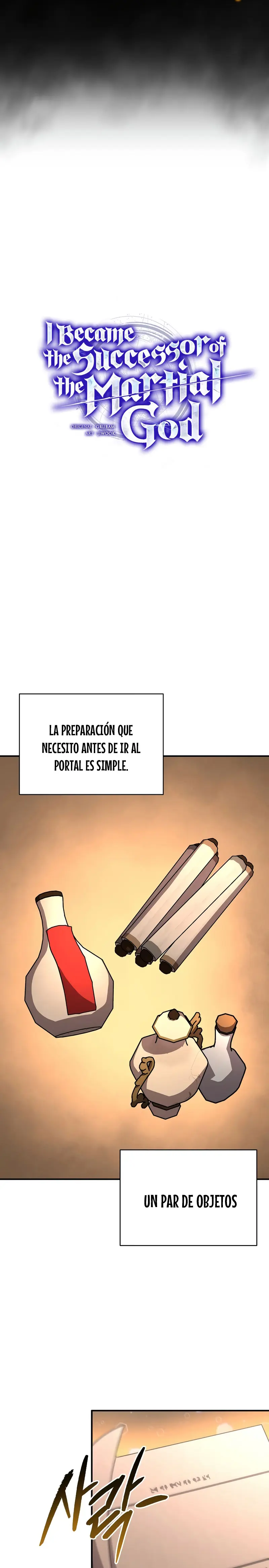 Me convertí en el sucesor del dios marcial capítulo 31, página 16
