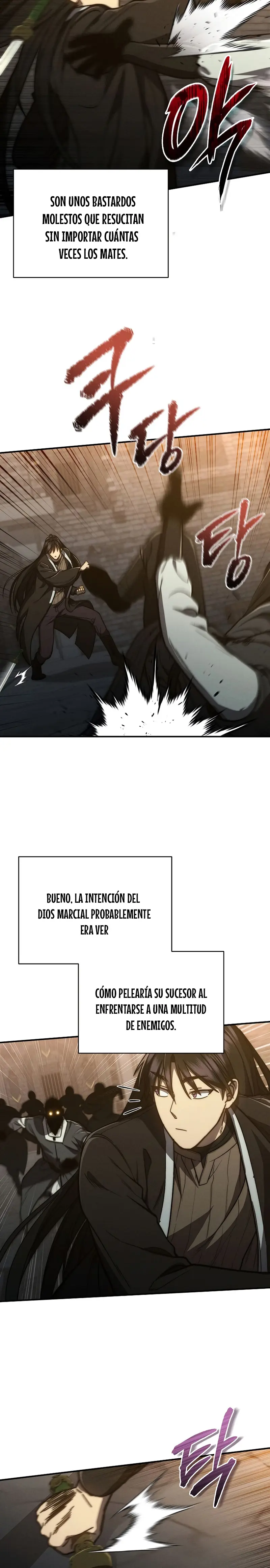 Me convertí en el sucesor del dios marcial capítulo 33, página 18