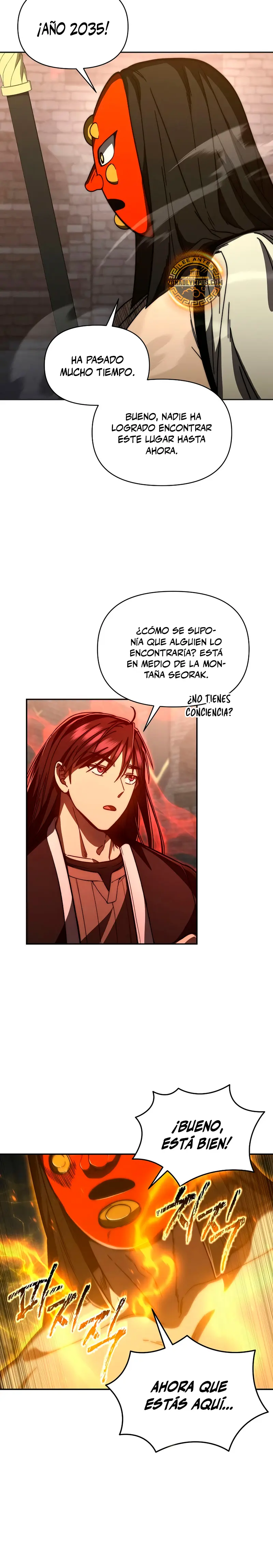Me convertí en el sucesor del dios marcial capítulo 34, página 4