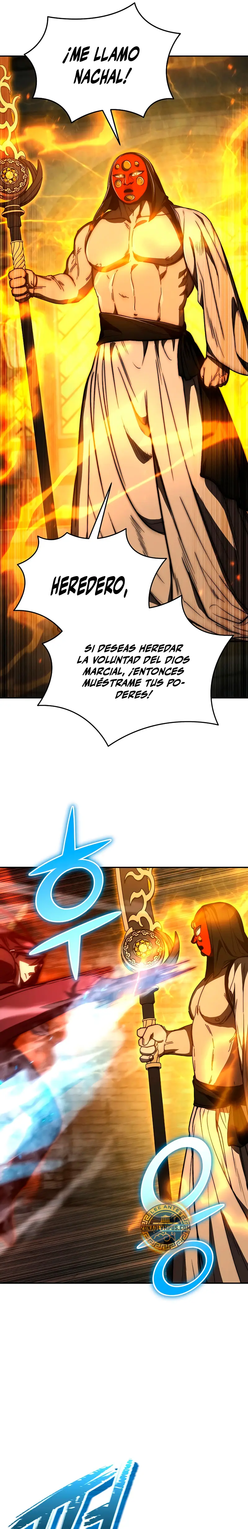Me convertí en el sucesor del dios marcial capítulo 34, página 5