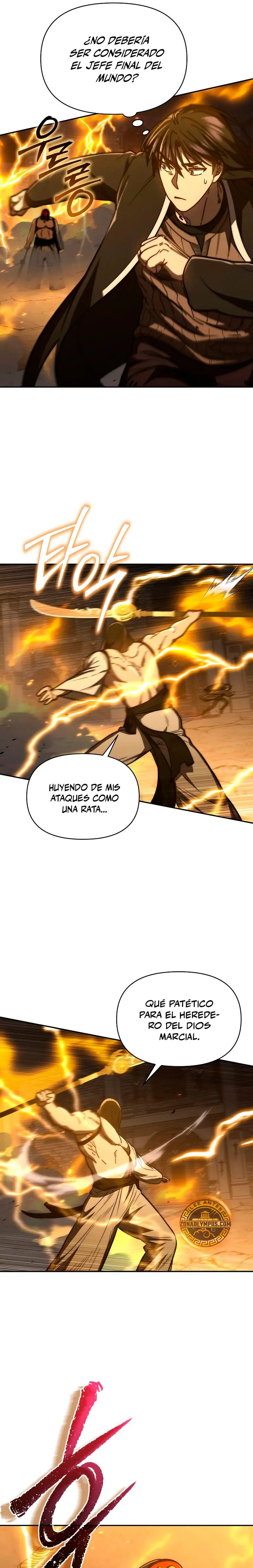 Me convertí en el sucesor del dios marcial capítulo 34, página 23