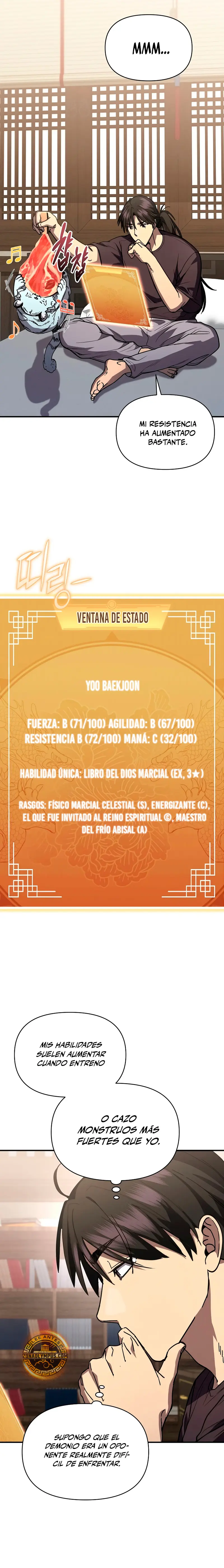 Me convertí en el sucesor del dios marcial capítulo 36, página 12