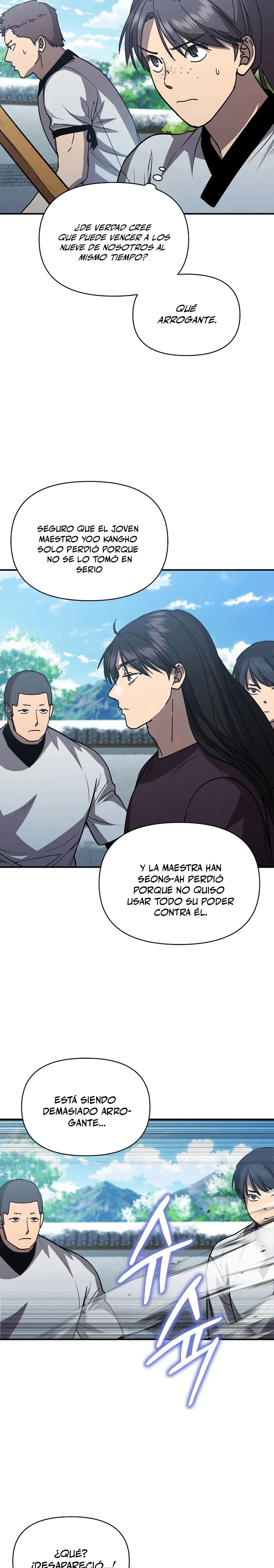 Me convertí en el sucesor del dios marcial capítulo 38, página 18