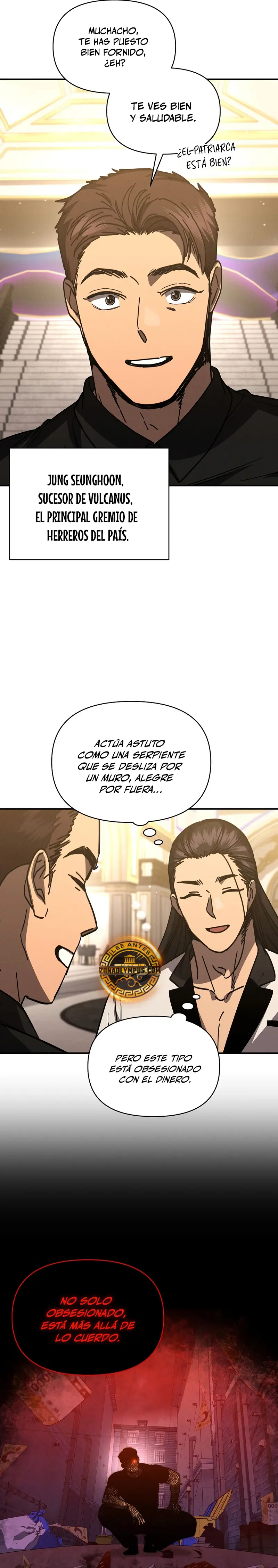 Me convertí en el sucesor del dios marcial capítulo 40, página 8