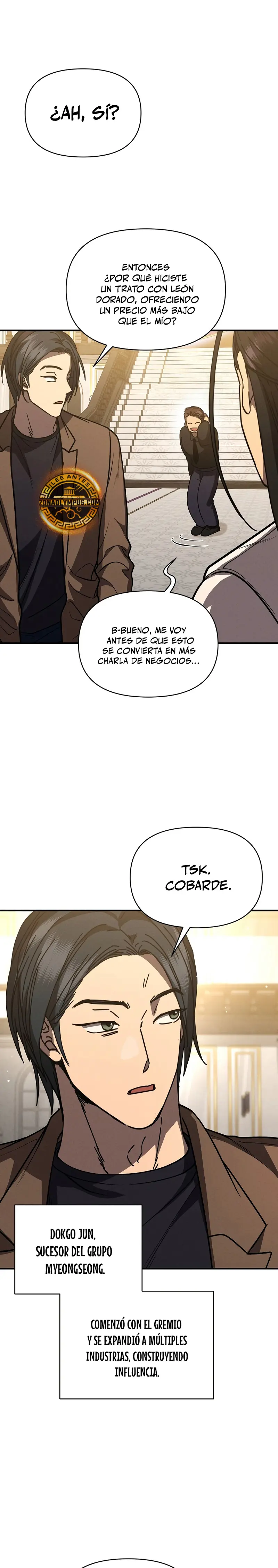 Me convertí en el sucesor del dios marcial capítulo 40, página 10
