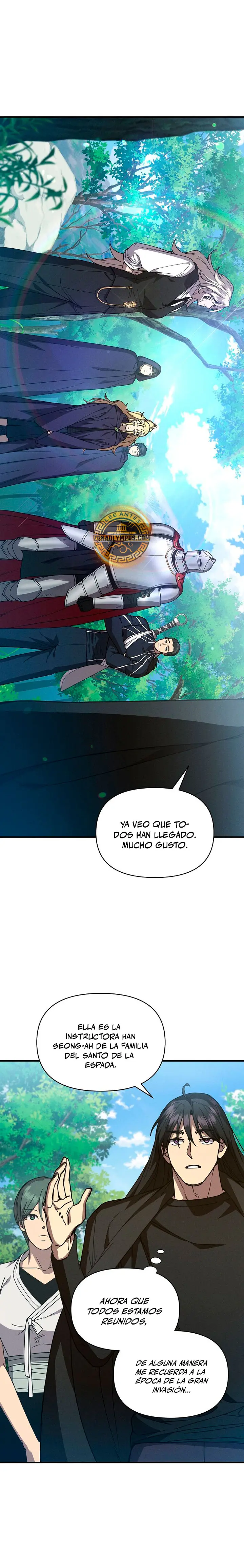 Me convertí en el sucesor del dios marcial capítulo 45, página 2