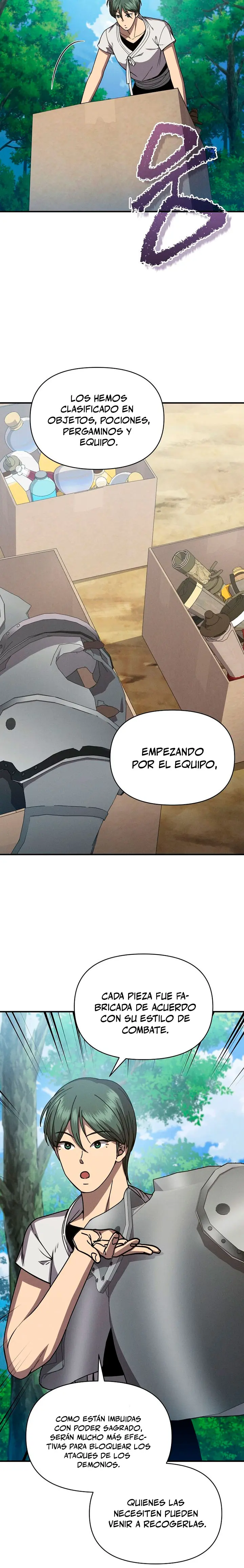 Me convertí en el sucesor del dios marcial capítulo 45, página 4