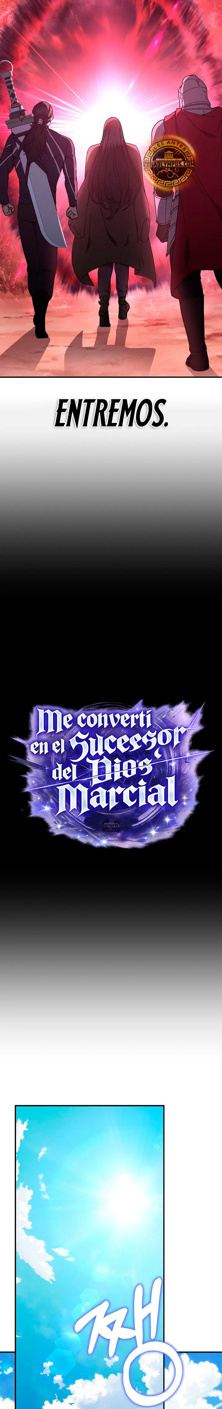 Me convertí en el sucesor del dios marcial capítulo 45, página 11
