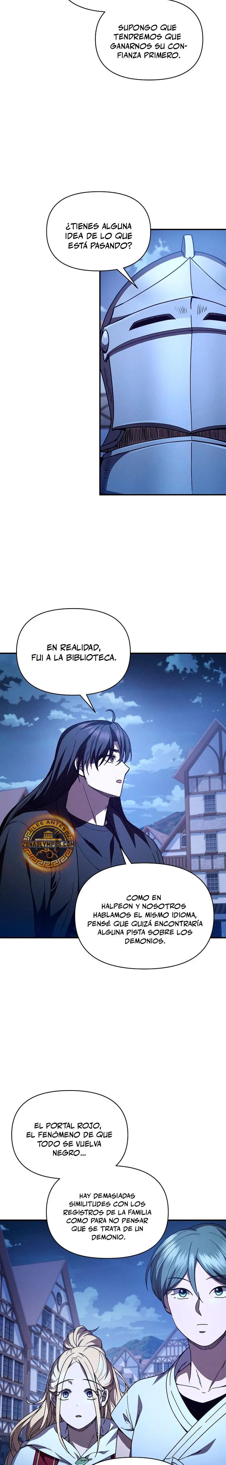 Me convertí en el sucesor del dios marcial capítulo 45, página 24
