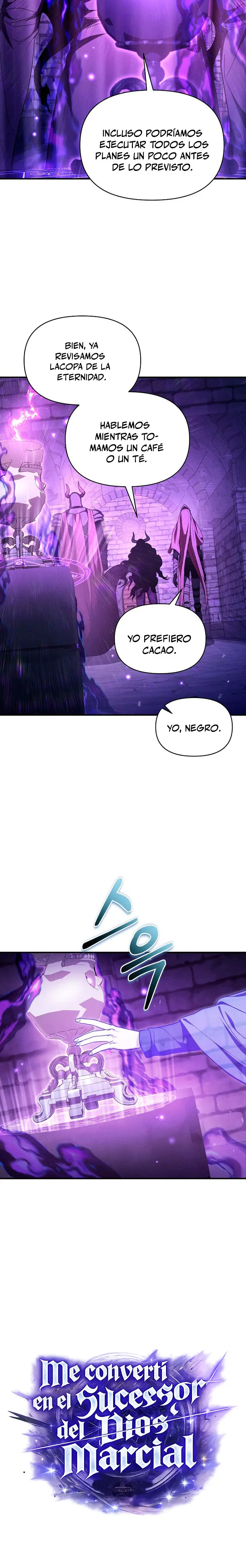 Me convertí en el sucesor del dios marcial capítulo 47, página 9