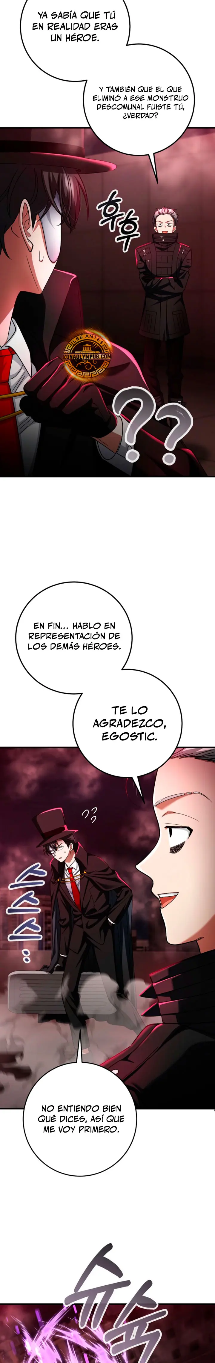 Me convertí en el villano con el que la heroína está obsesionada capítulo 58, página 9