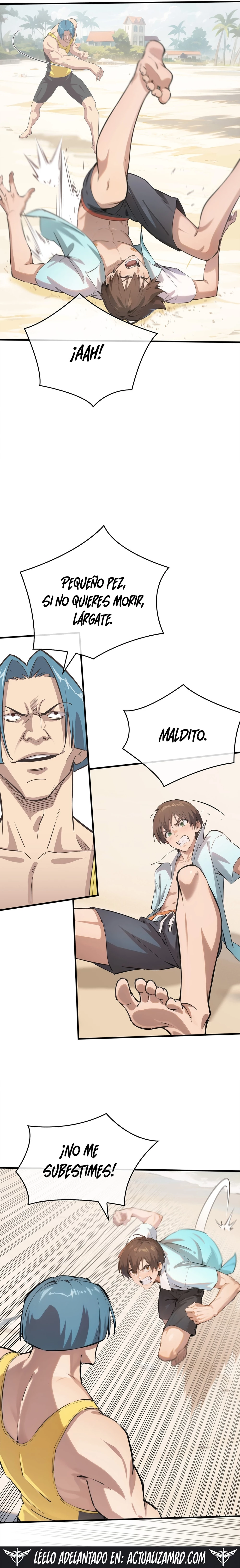 Me Transformo en el Rey de los Mares Tras Excitarme capítulo 1, página 13