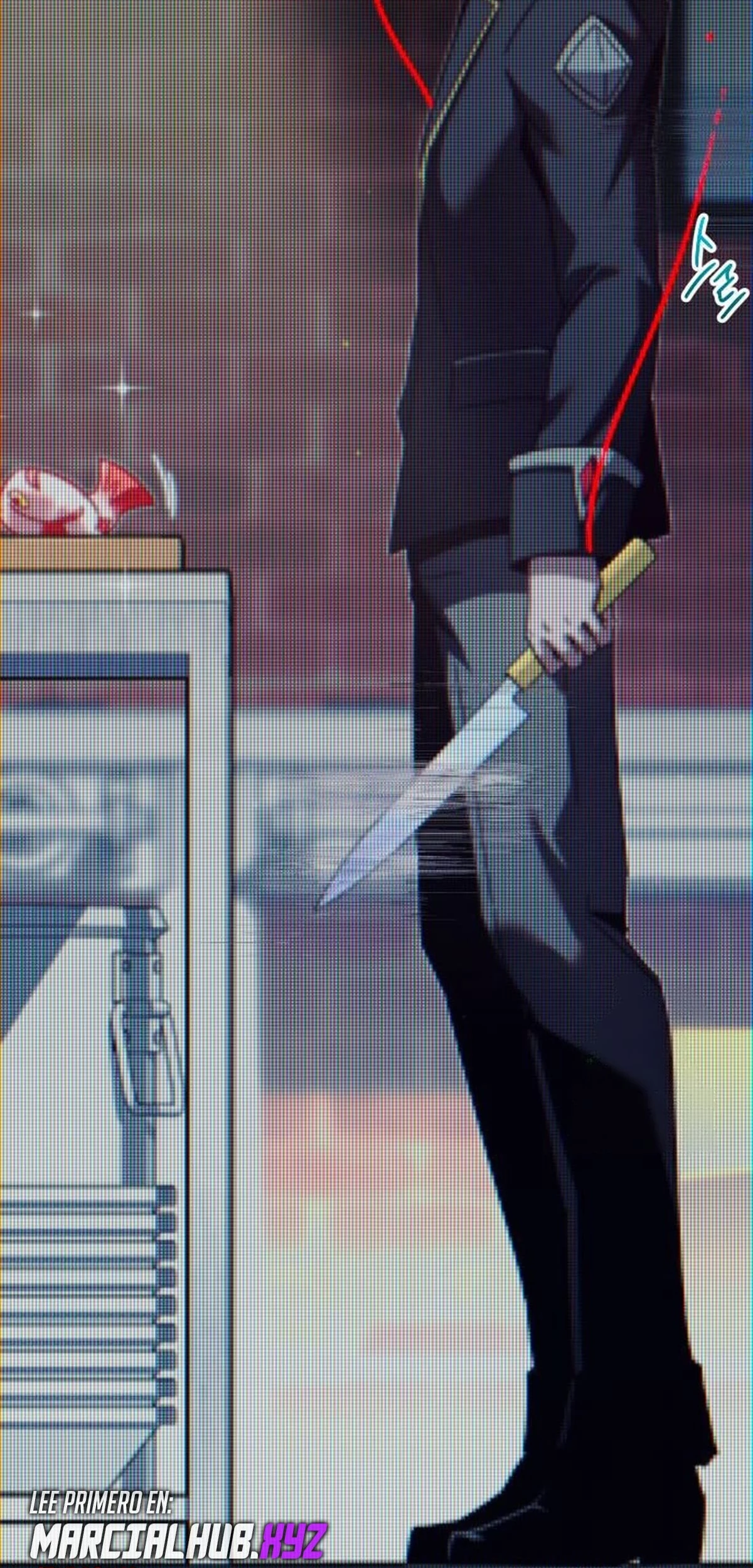 Me hice cargo de la Academia con un solo cuchillo de sashimi capítulo 10, página 59