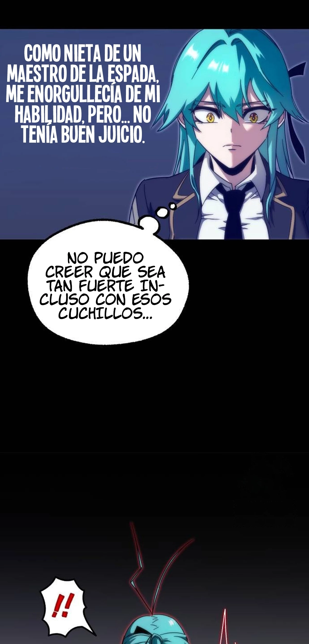 Me hice cargo de la Academia con un solo cuchillo de sashimi capítulo 13, página 40