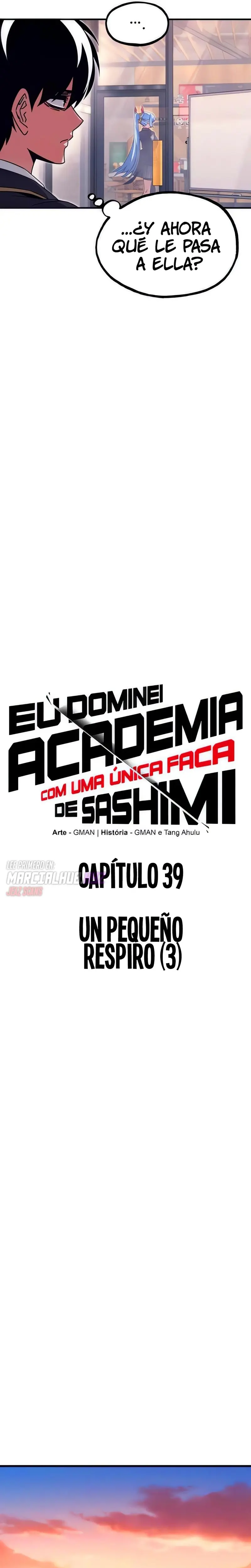 Me hice cargo de la Academia con un solo cuchillo de sashimi capítulo 40, página 22