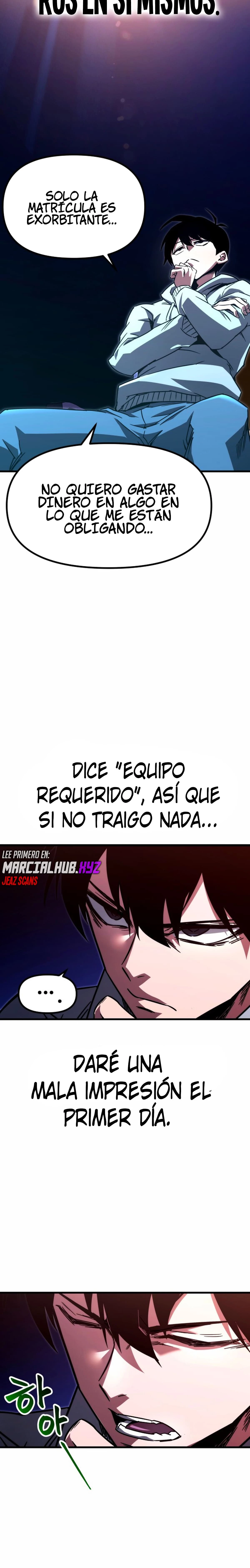 Me hice cargo de la Academia con un solo cuchillo de sashimi capítulo 1, página 31