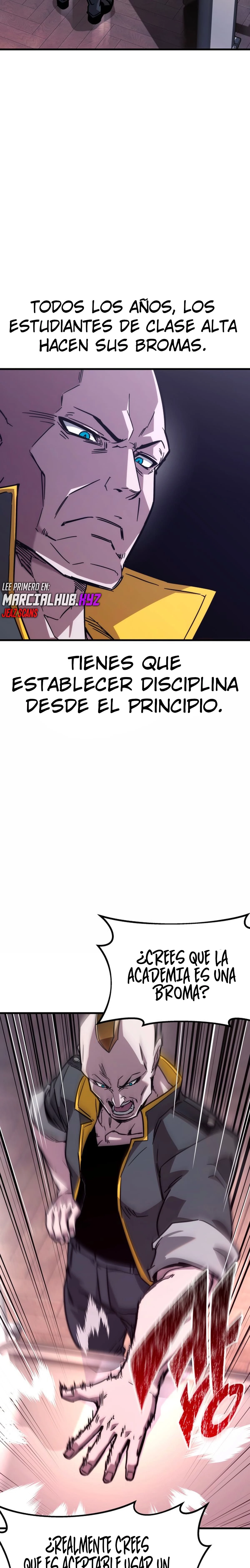 Me hice cargo de la Academia con un solo cuchillo de sashimi capítulo 1, página 36