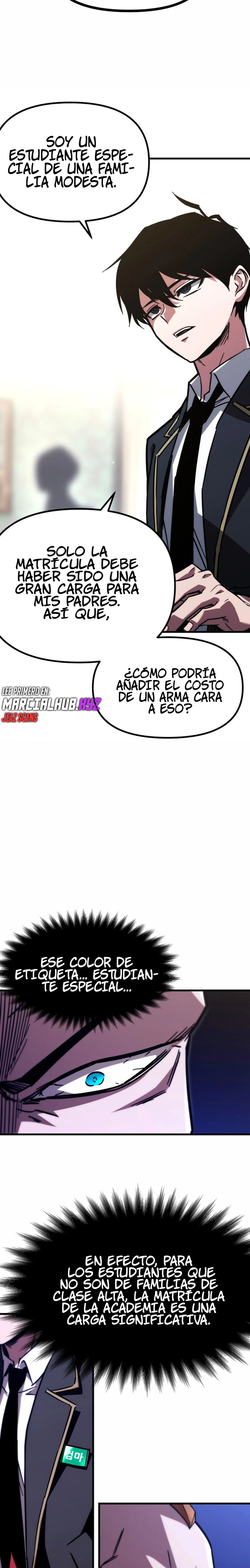 Me hice cargo de la Academia con un solo cuchillo de sashimi capítulo 1, página 38