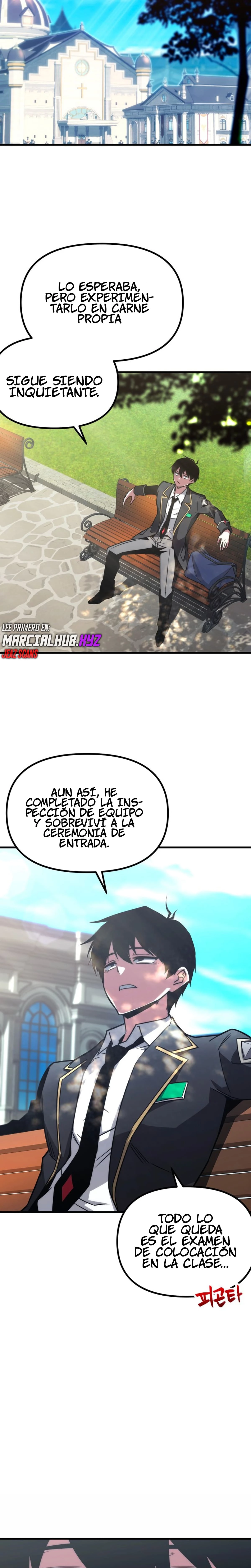 Me hice cargo de la Academia con un solo cuchillo de sashimi capítulo 1, página 45