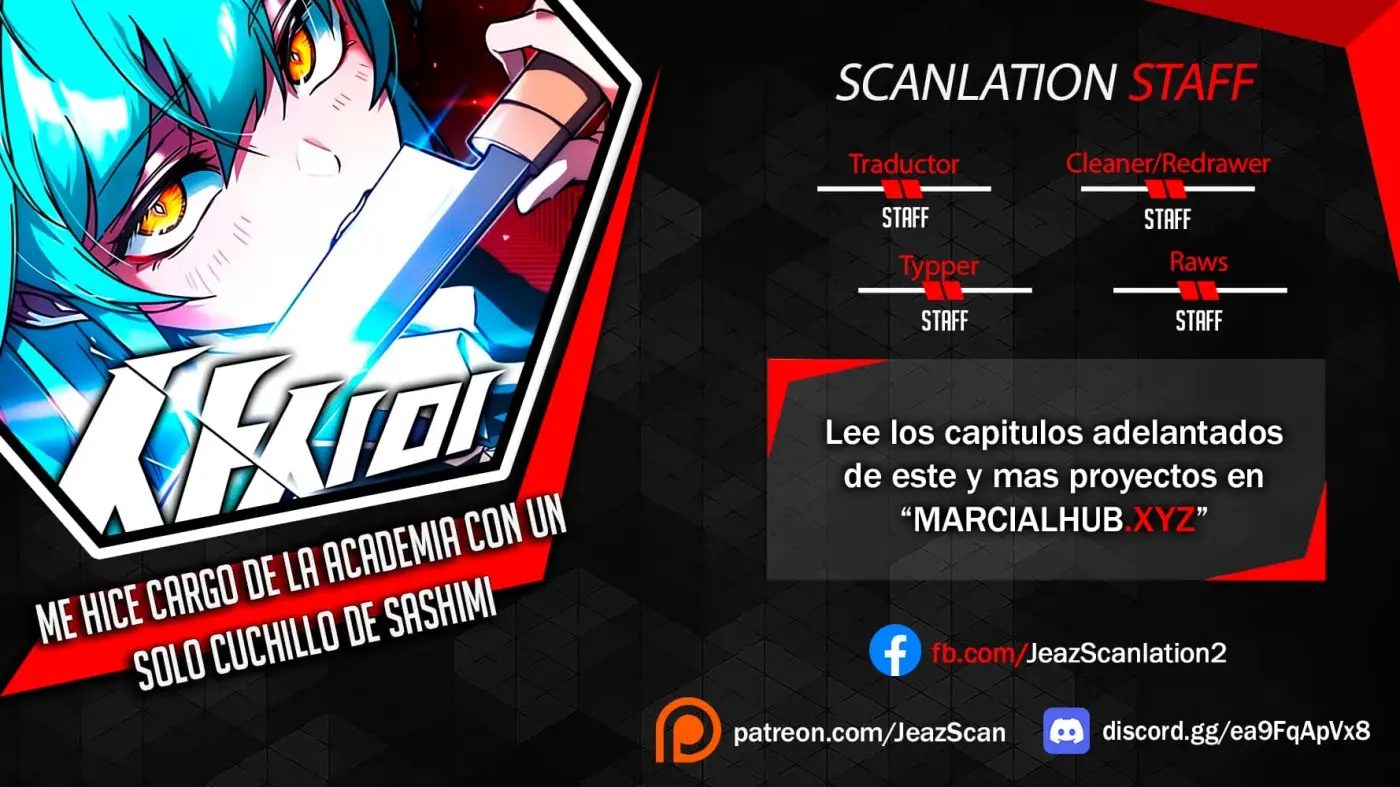 Me hice cargo de la Academia con un solo cuchillo de sashimi capítulo 5, página 1