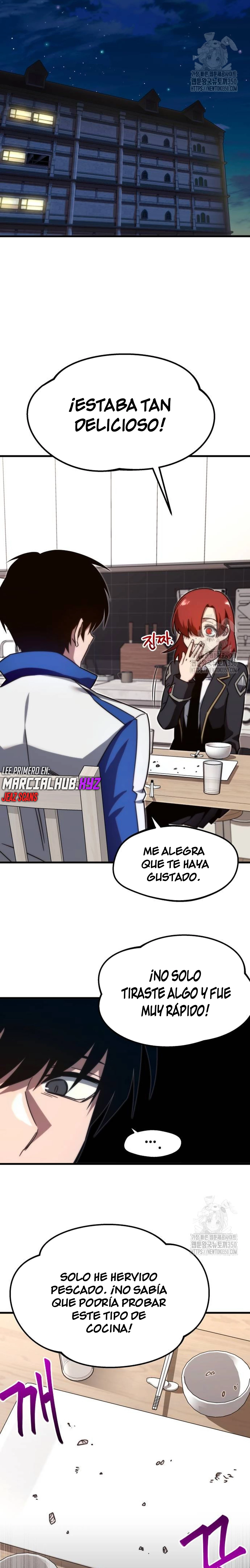 Me hice cargo de la Academia con un solo cuchillo de sashimi capítulo 5, página 22