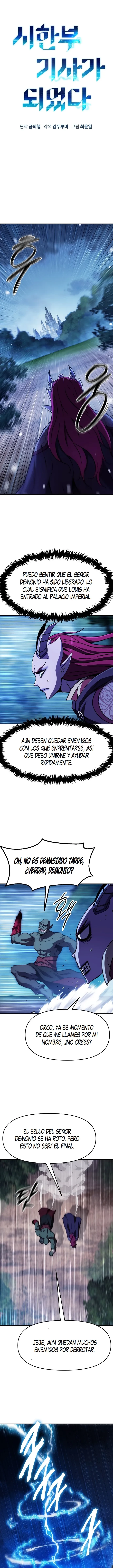 Me convertí en un caballero con limite de tiempo capítulo 63, página 8