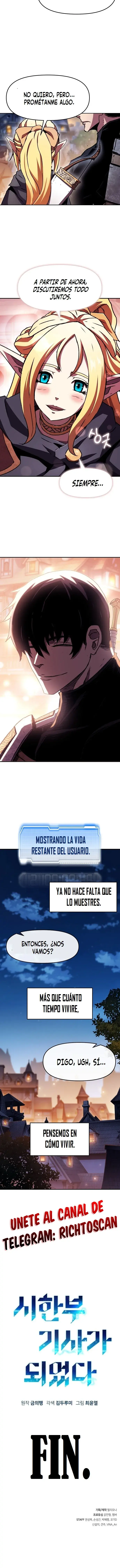 Me convertí en un caballero con limite de tiempo capítulo 75, página 17