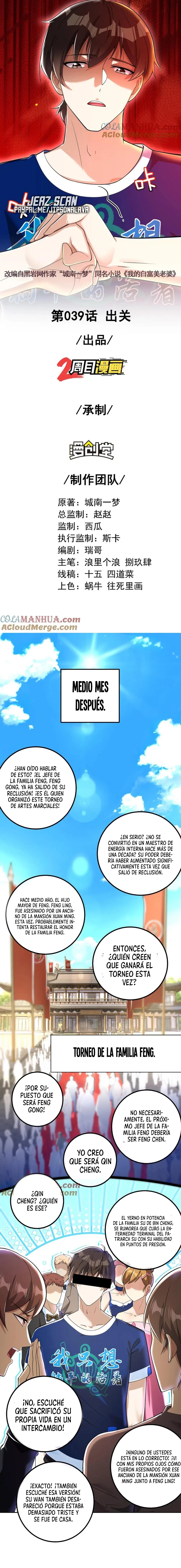 MI BELLA Y ADINERADA ESPOSA. capítulo 39, página 3