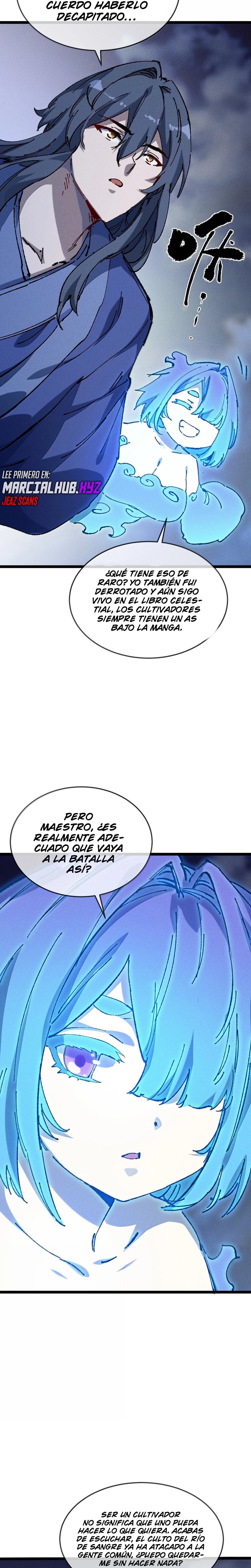 ¡¿Mi discípula se convirtió en la gran emperatriz demonio?! capítulo 27, página 21