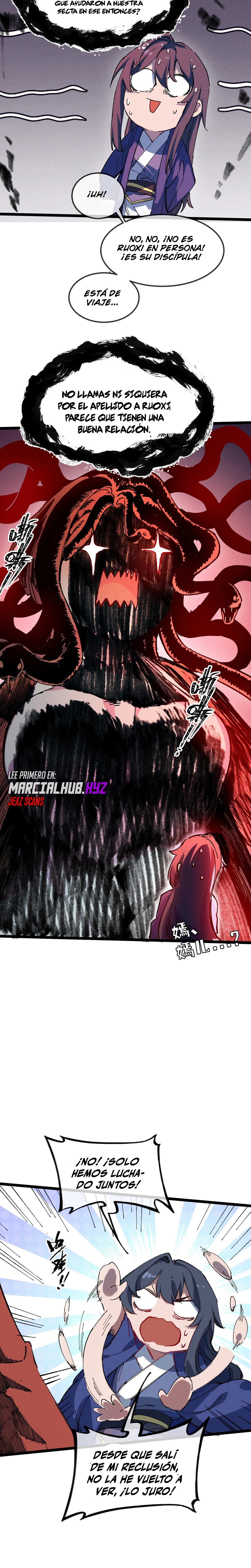 ¡¿Mi discípula se convirtió en la gran emperatriz demonio?! capítulo 28, página 18
