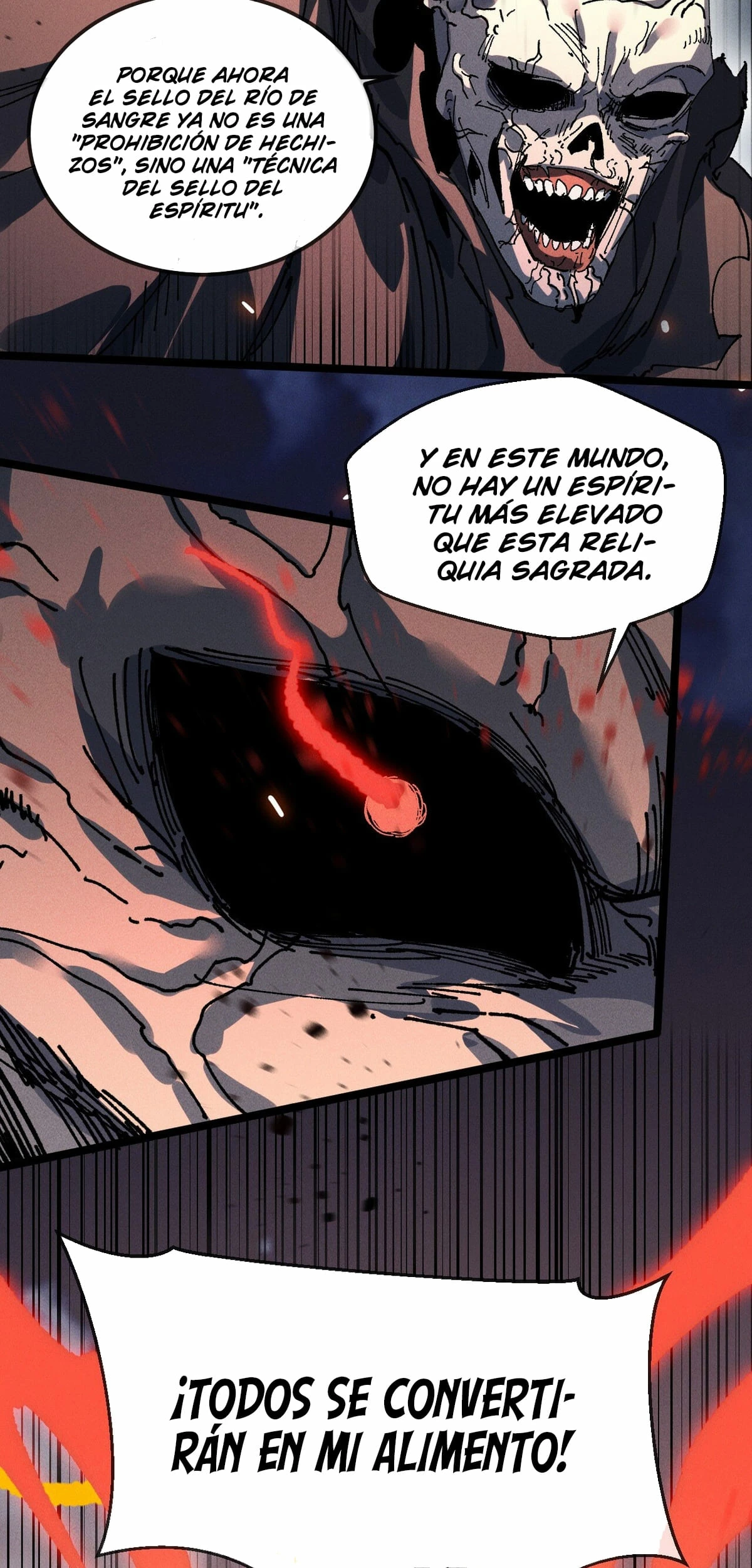 ¡¿Mi discípula se convirtió en la gran emperatriz demonio?! capítulo 32, página 35