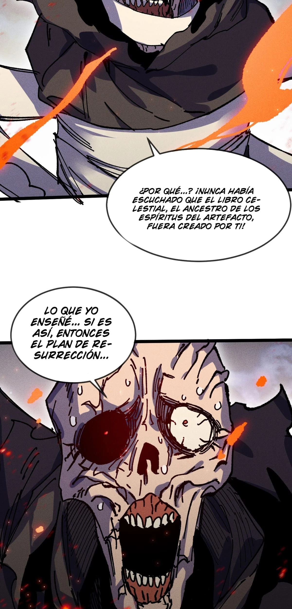 ¡¿Mi discípula se convirtió en la gran emperatriz demonio?! capítulo 32, página 56