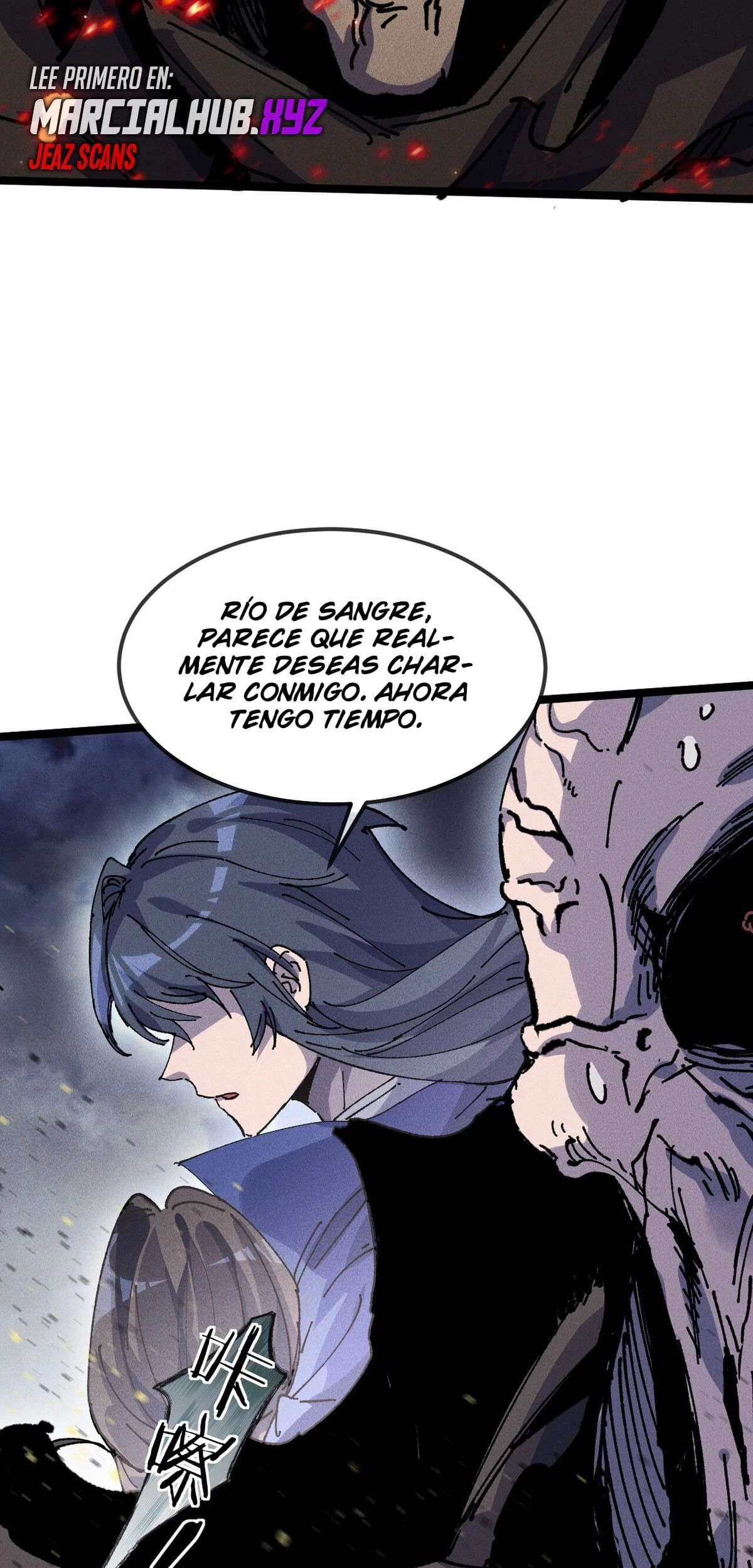 ¡¿Mi discípula se convirtió en la gran emperatriz demonio?! capítulo 32, página 57