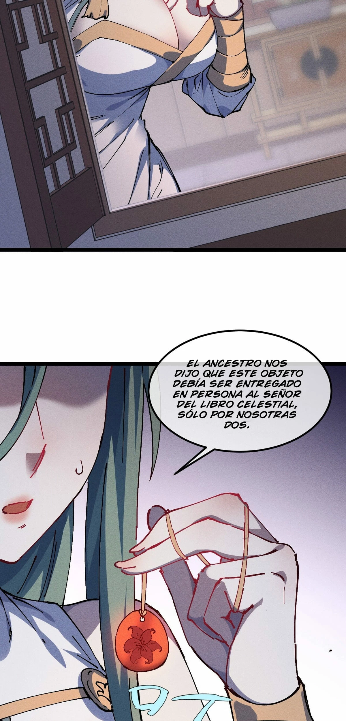 ¡¿Mi discípula se convirtió en la gran emperatriz demonio?! capítulo 33, página 28