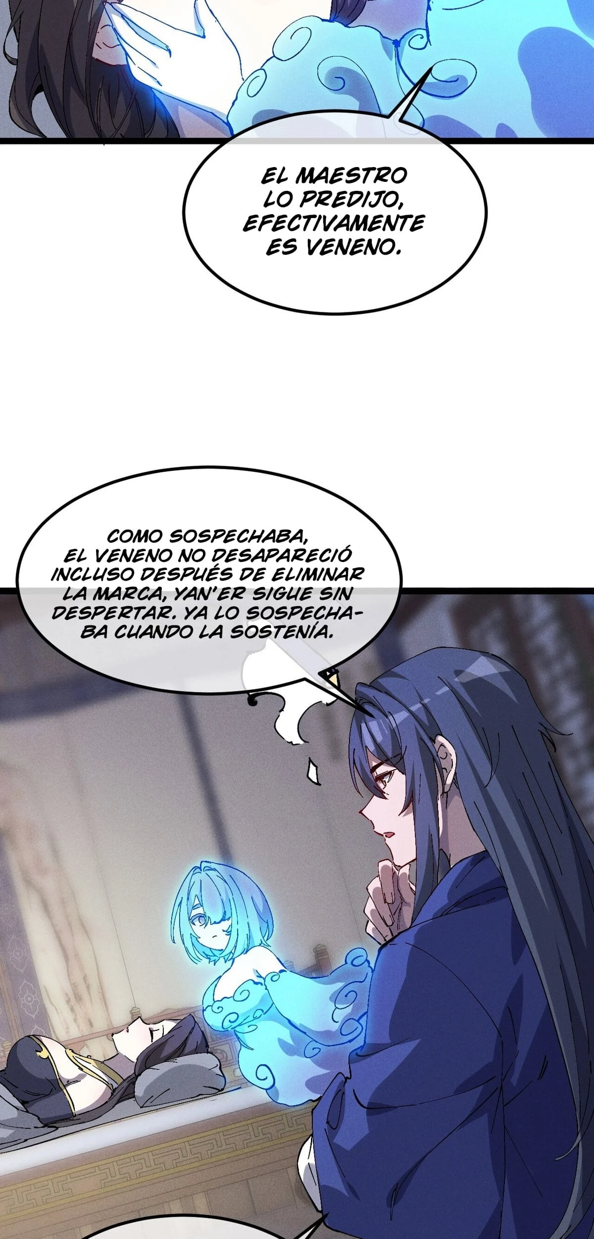 ¡¿Mi discípula se convirtió en la gran emperatriz demonio?! capítulo 33, página 36