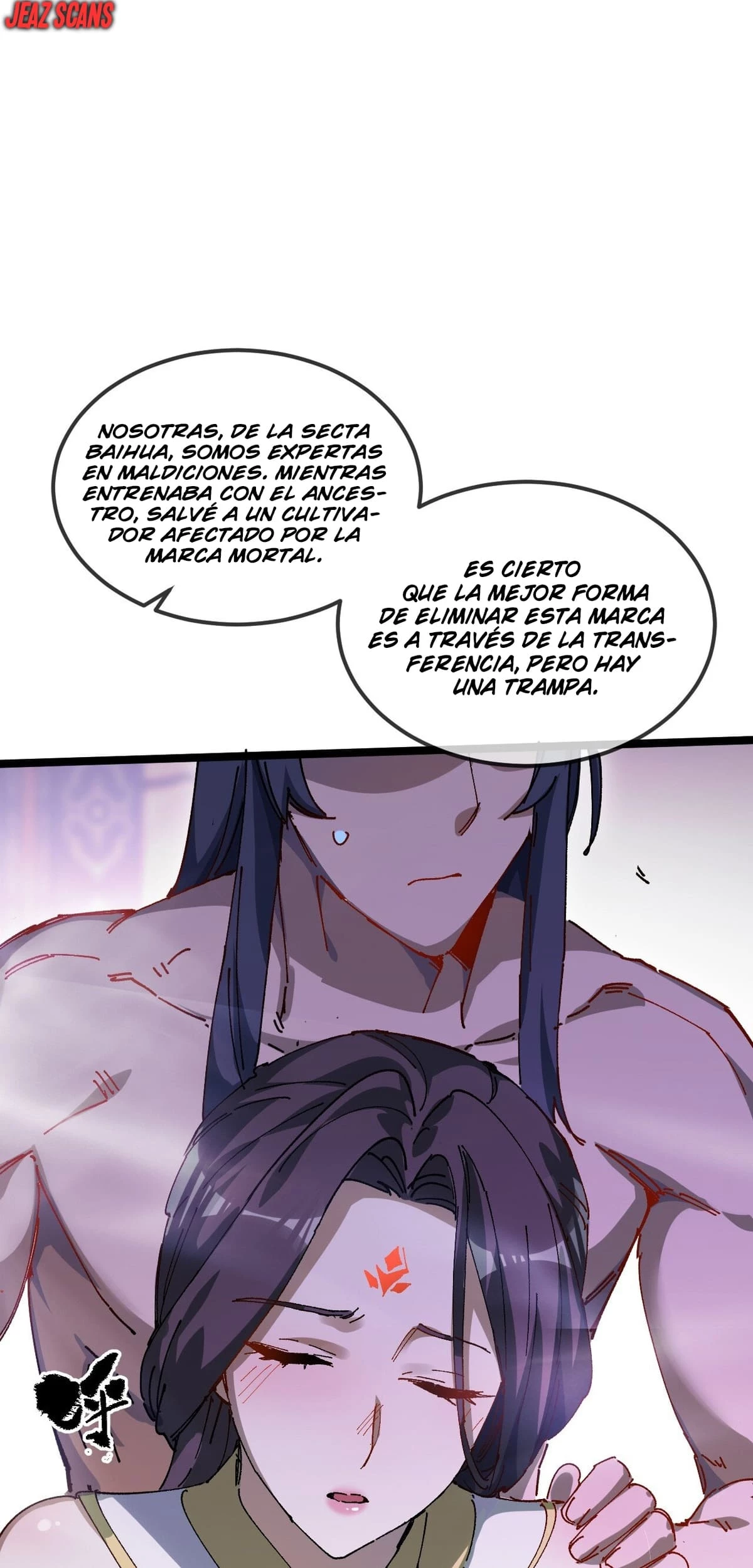 ¡¿Mi discípula se convirtió en la gran emperatriz demonio?! capítulo 33, página 57