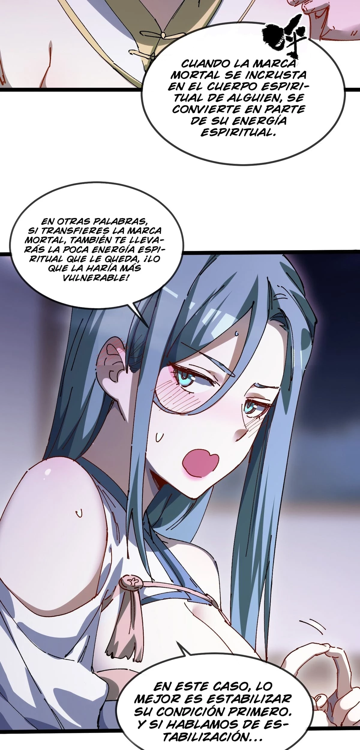 ¡¿Mi discípula se convirtió en la gran emperatriz demonio?! capítulo 33, página 58