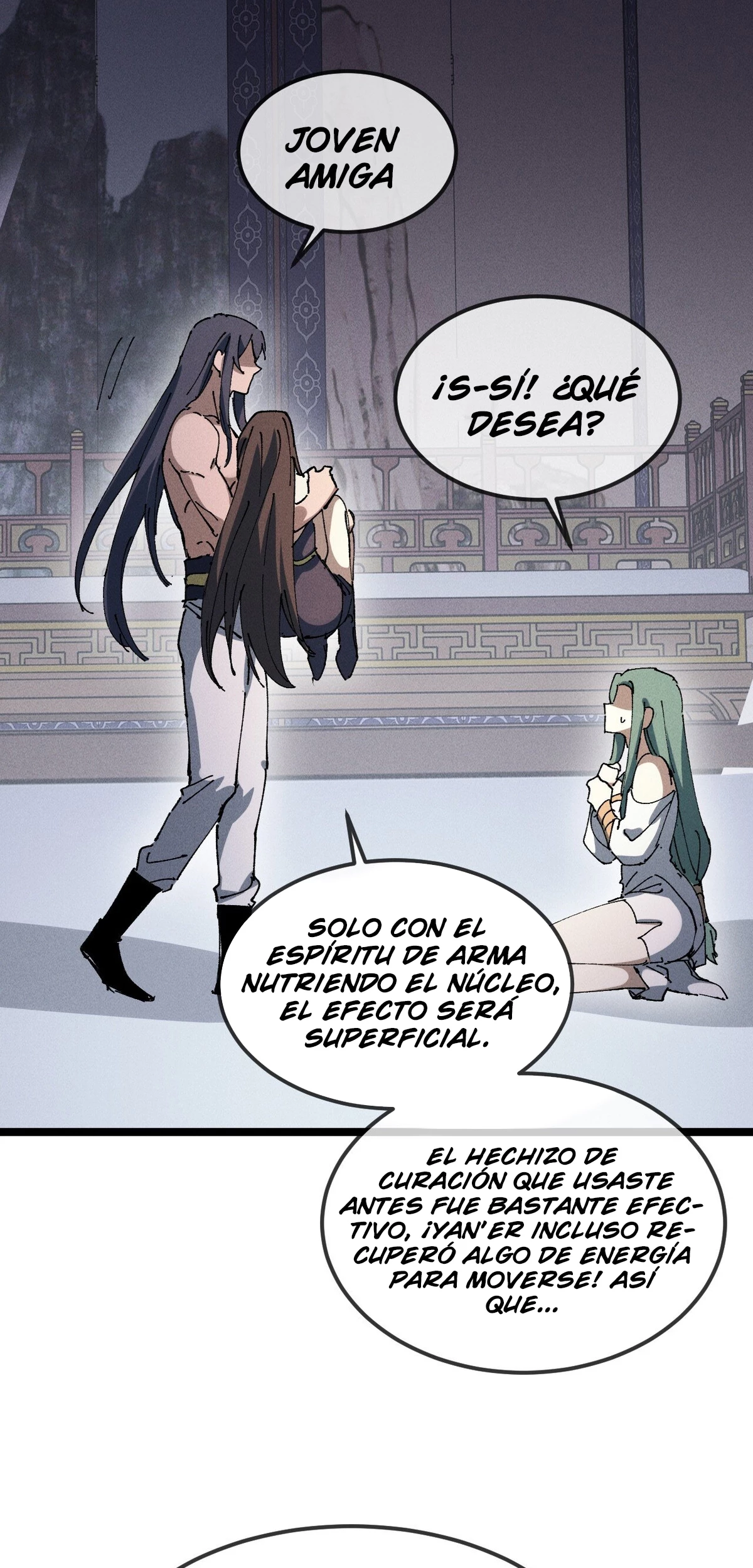 ¡¿Mi discípula se convirtió en la gran emperatriz demonio?! capítulo 34, página 21